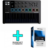 Arturia MiniLAB 3 + Arturia Analog Lab V - Deep Black