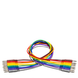HOSA Unbalanced Patch Cables 3.5 mm TS to 3.5 mm TS - 1ft / 30cm