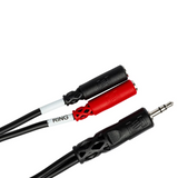HOSA Stereo Breakout 3.5 mm TRS to Dual 3.5 mm TSF