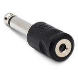HOSA Adaptor 3.5 mm TRS to 1/4 in TS
