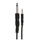 HOSA Mono Interconnect 3.5 mm TS to 1/4 in TS - 3ft / 0.9m