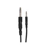 HOSA Stereo Interconnect 3.5 mm TRS to 1/4 in TRS - 5ft / 1.5m