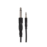 HOSA Mono Interconnect 1/4 in TS to 3.5 mm TRS - 3ft / 0.9m