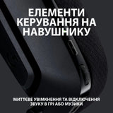 Logitech G535 Lightspeed Wireless Gaming Headset - Black