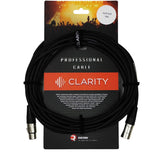 Clarity XLR-XLR PRO - 10m