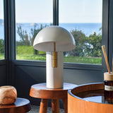 JAUNE FABRIQUE Grande Alto Speaker lamp - White