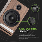 Audioengine HD4 - Walnut