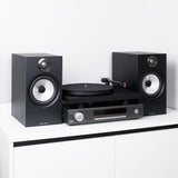 Debut Carbon + Bowers 606 + Arcam SA20 - Black
