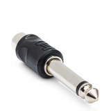 HOSA Adaptors RCA to 1/4 in TS