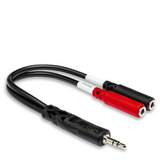HOSA Stereo Breakout 3.5 mm TRS to Dual 3.5 mm TSF