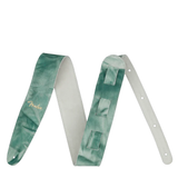 FENDER STRAP TIE DYE LEATHER SAGE GREEN