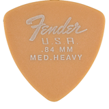 FENDER 346 SHAPE DURA-TONE 0.84 DELRIN PICKS BUTTERSCOTCH BLONDE 12 PACK