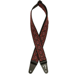 FENDER STRAP 2 inch PASADENA WOVEN LATTICE RED