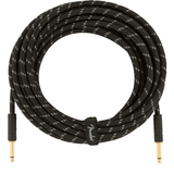 FENDER CABLE DELUXE SERIES 10 ft BLACK TWEED