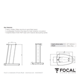 Focal Stand Diablo Black
