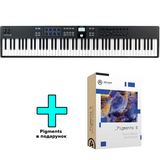 Arturia KeyLab Essential 88 mk3 + Arturia Pigments - Black