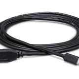 HOSA High Speed USB Cable Type A to Micro-B - 6ft / 1.8m