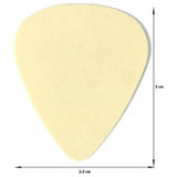 FENDER 346 SHAPE DURA-TONE 0.71 DELRIN PICKS OLYMPIC WHITE 12 PACK