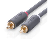 UGREEN AV104 2RCA to 2RCA Audio Cable Black - 1.5m