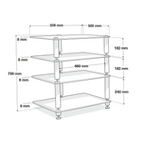 Norstone BERGEN 2 HIFI FURNITURE