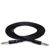 HOSA Balanced Interconnect 1/4 in TRS to 1/4 in TRS (Straight to Straight) - 25ft / 7.6m