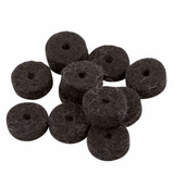 FENDER STRAP BUTTON FELT WASHERS BLACK