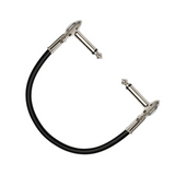 HOSA Guitar Patch Cable Low-profile Right-angle to Low-profile Right-angle - 6in / 15cm
