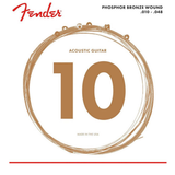 FENDER 880XL 80/20 DURA-TONE COATED ACOUSTIC STRINGS 10-48