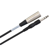 HOSA Balanced Interconnect 1/4 in TRS to XLR3M - 20ft / 6.1m