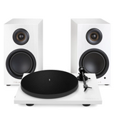 TRIANGLE TURNTABLE & BLUETOOTH WIRELESS SPEAKER LN01A - White