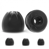 Knowledge Zenith Silicone eartips Black (3 pairs)