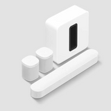 Sonos 5.1. Beam G2 & Sub & One SL - White