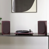 TRIANGLE TURNTABLE & BLUETOOTH WIRELESS SPEAKER LN01A - Eggplant