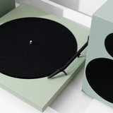 Play Vinyl (Tone Factory Turntable + Tone Factory Speaker S) - Satin Green