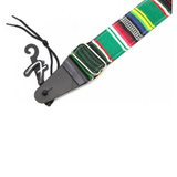 FENDER STRAP 2 inch SERAPE GREEN MULTI