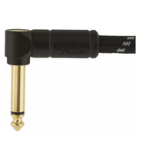FENDER CABLE DELUXE SERIES 10 ft ANGLED BLACK TWEED