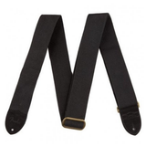 FENDER STRAP 2 inch COTTON BK OVAL LOGO
