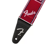 FENDER STRAP 2 inch WEIGHLESS MONOGRAMMED RED/WHITE/BLUE