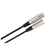 HOSA Microphone Cable XLR3F to XLR3M - 10ft / 3.0m