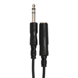 HOSA Headphone Extension Cable 1/4 in TRS to 1/4 in TRS - 10ft / 3.0m