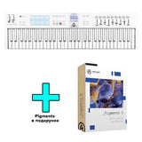 Arturia KeyLab Essential 61 mk3 Special Edition + Arturia Pigments - Alpine White