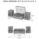 Crosley Nocturne Charcoal