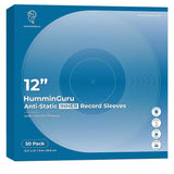 HumminGuru 12Inch Anti-Static Inner Sleeves 50 Pack
