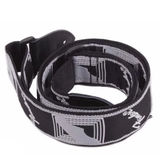 FENDER STRAP 2 inch MONOGRAMMED BLACK/LIGHT GREY/DARK GREY