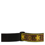 FENDER STRAP 2 inch PASADENA WOVEN YELLOW WALLFLOWER