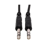 HOSA Balanced Interconnect 1/4 in TRS to 1/4 in TRS (Straight to Straight) - 5ft / 1.5m