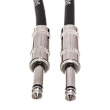 HOSA Cloth Guitar Cable( Straight to Straight) - Red-Green