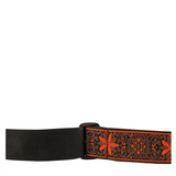 FENDER STRAP 2 inch PASADENA WOVEN ORANGE WALLFLOWER