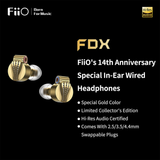 FIIO FDX Single Dynamic Golden
