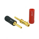 QED SCREWLOC ABS 4MM 25 RED 25 BLK (QE9043)